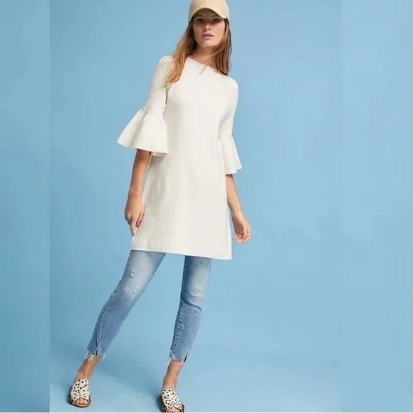Anthropologie Moth Chester Bell Sleeve Tunic - Picture 2 of 8